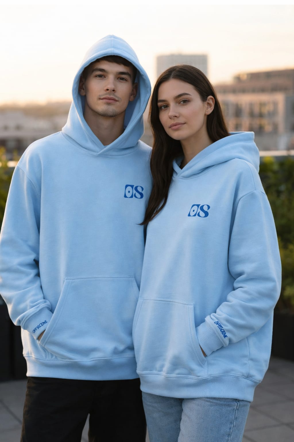 Offscene Oversized Hoodie - Baby Blue-offscene